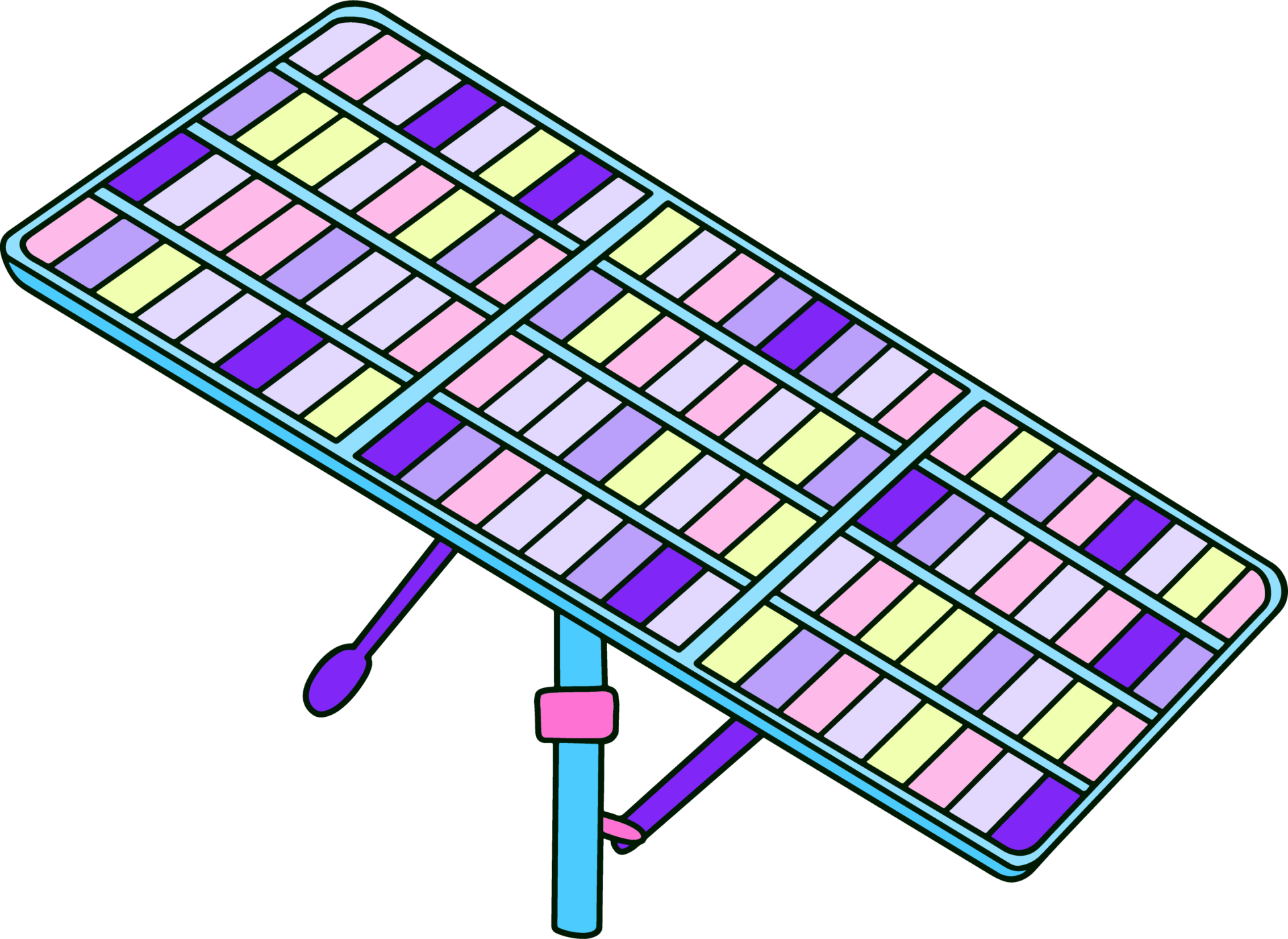 Slay die Energiewende in lila Schrift als Illustration